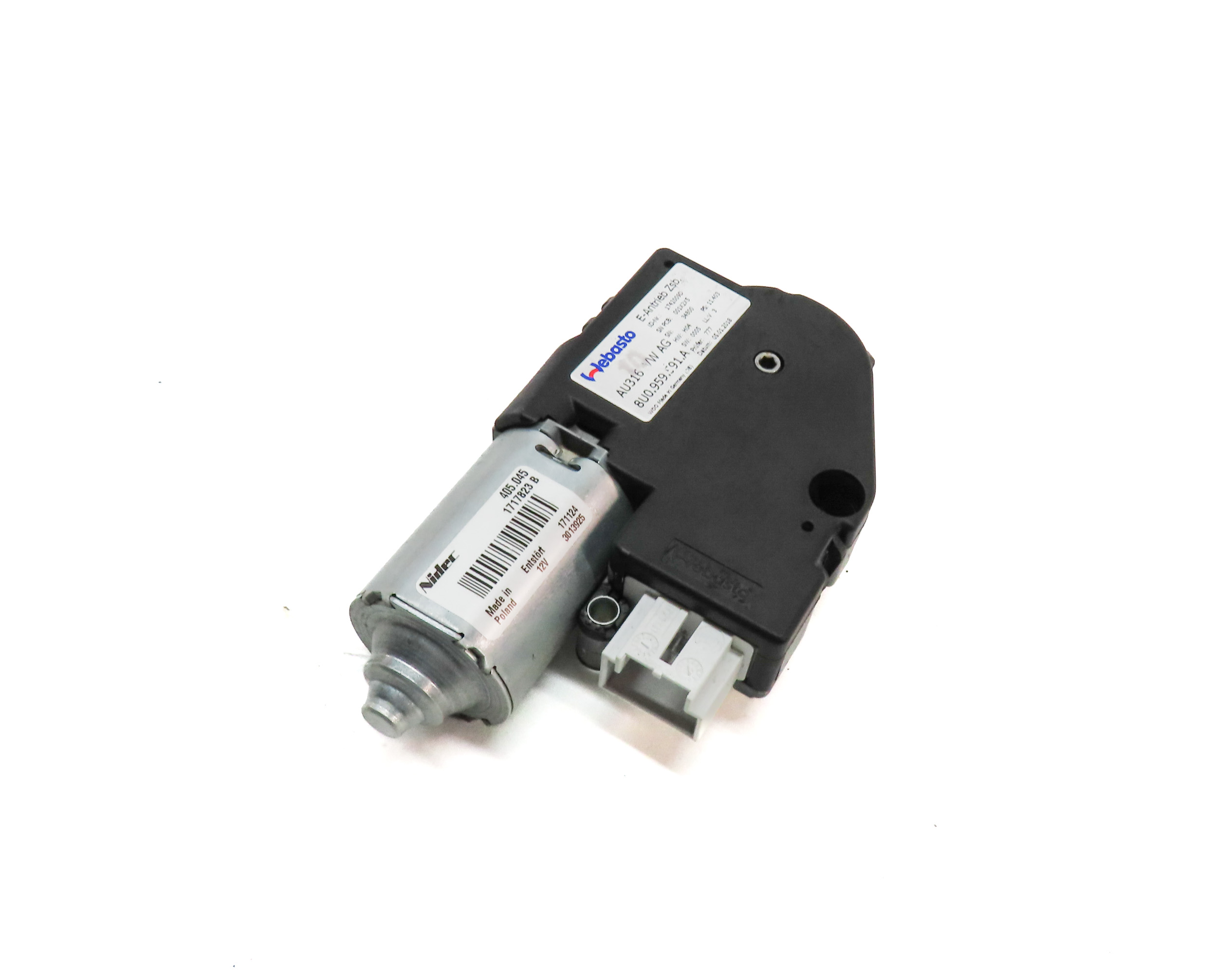 2015-2018 AUDI Q3 (8U) FRONT OR REAR SUNROOF SUN ROOF WINDOW MOTOR — exact item pictured
